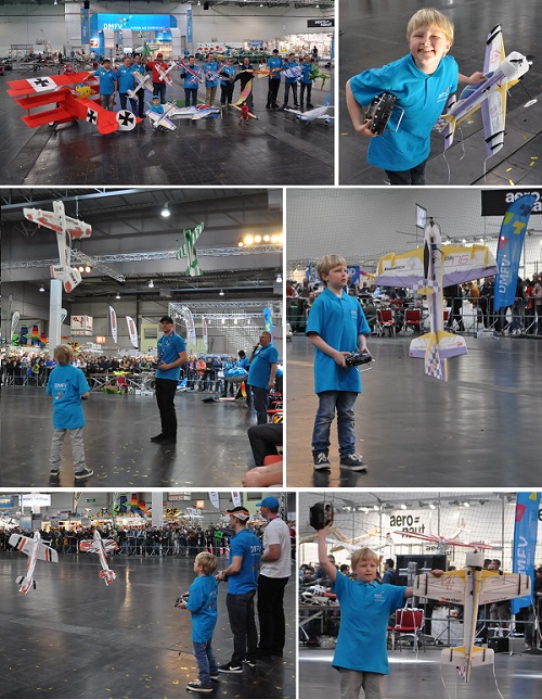 Intermodellbau Dortmund 2015 DMFV Indoorflugshow